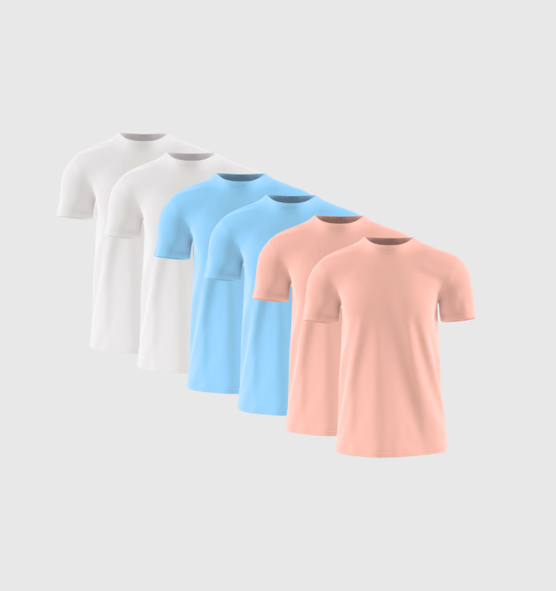 Pachet de 6 - Pastel