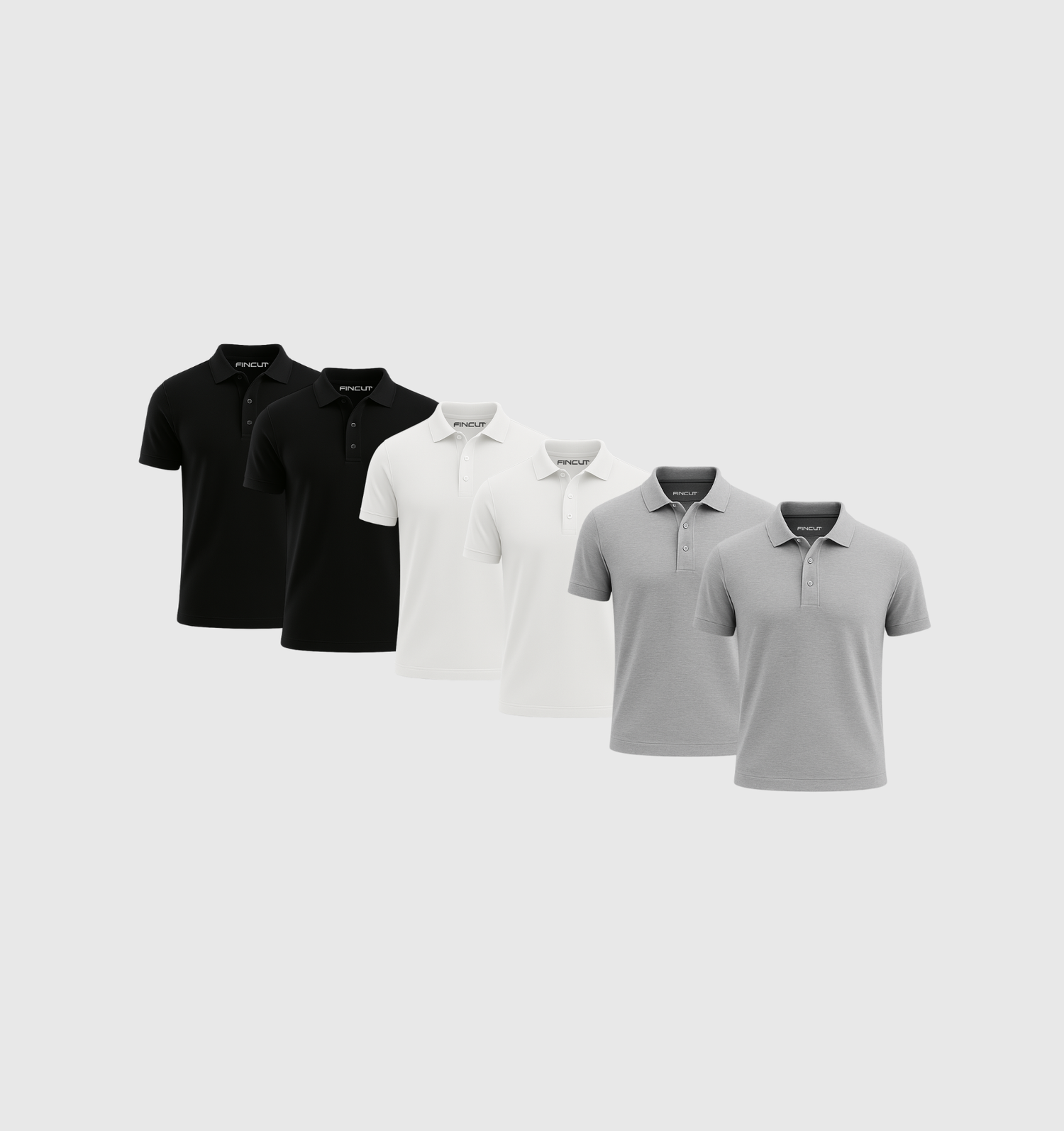 Pachet de 6 tricouri Polo - Iarna