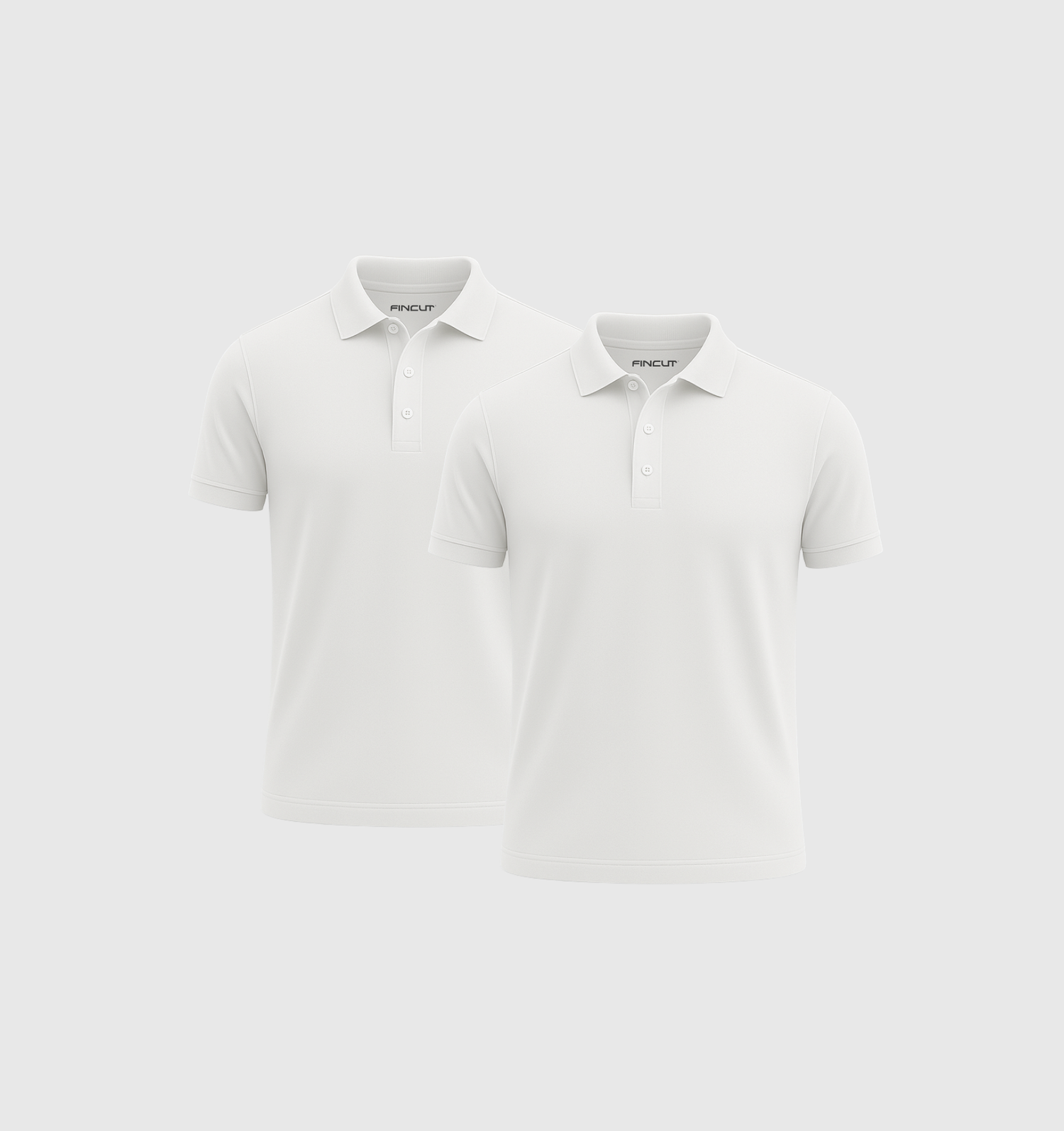 Pachet de 2 tricouri Polo - Alb