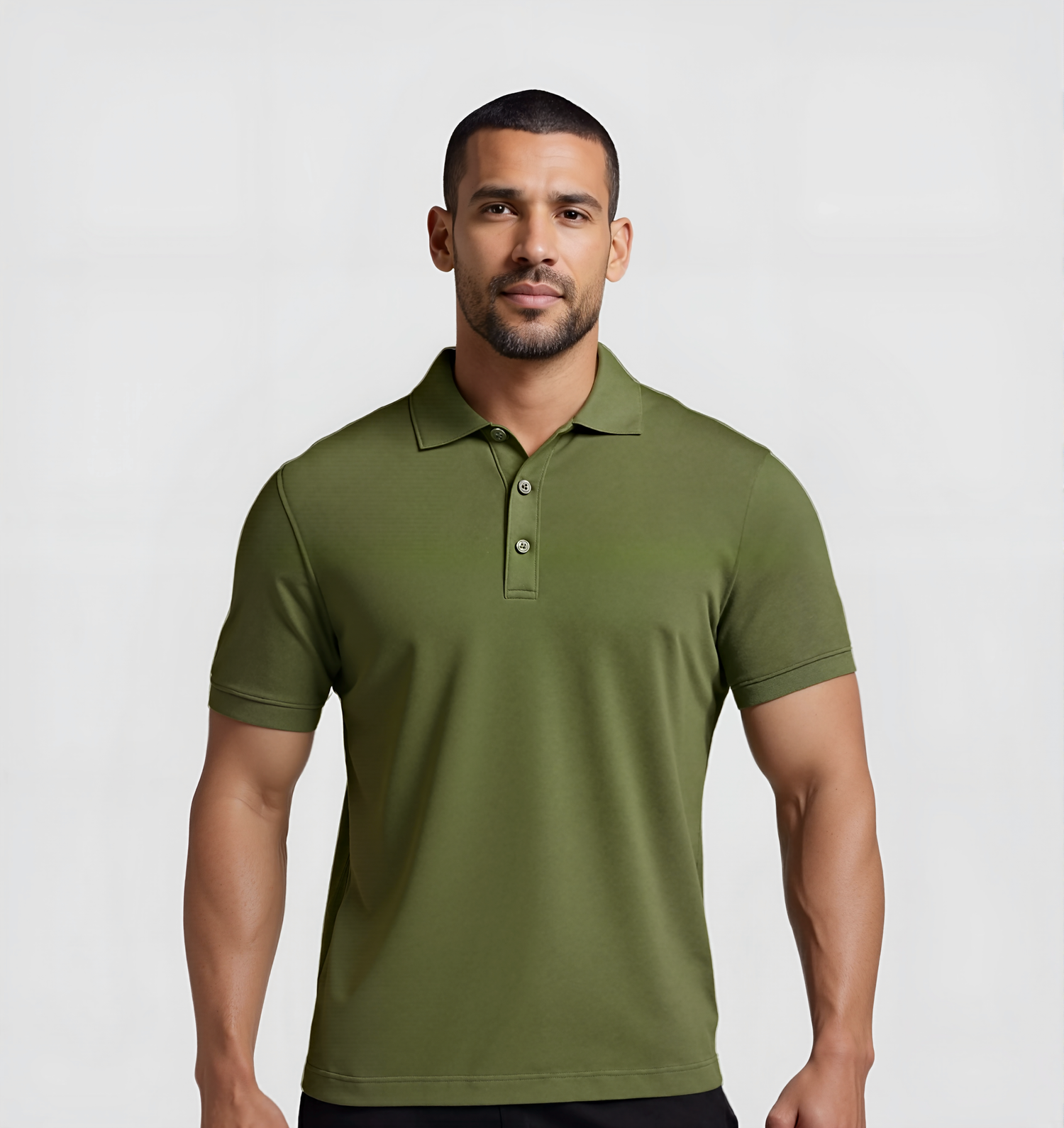 Pachet de 2 tricouri Polo - Kaki
