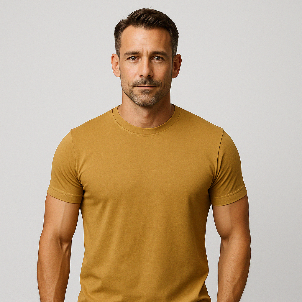 Tricou Premium - Galben