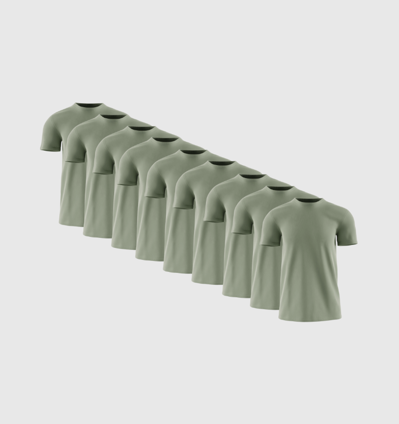 Pachet de 9  - Kaki